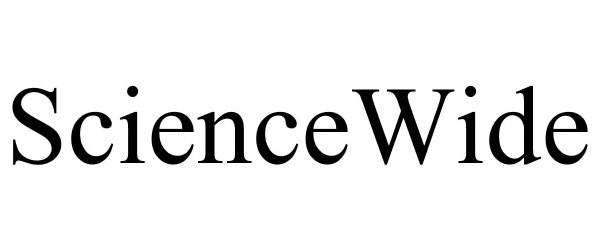 Trademark Logo SCIENCEWIDE