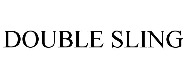 Trademark Logo DOUBLE SLING