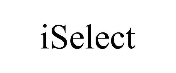 Trademark Logo ISELECT