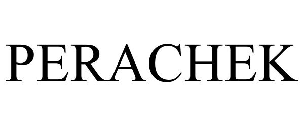 Trademark Logo PERACHEK
