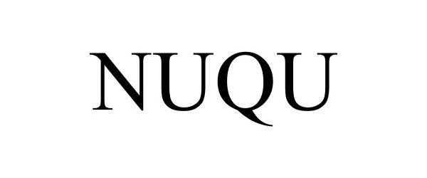Trademark Logo NUQU