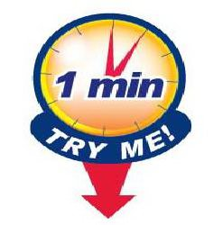 Trademark Logo 1 MIN TRY ME!