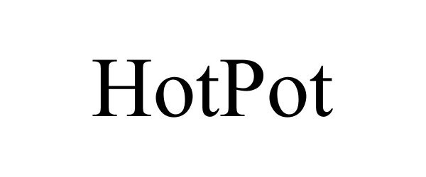 Trademark Logo HOTPOT