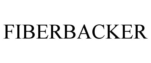 Trademark Logo FIBERBACKER