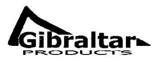 Trademark Logo GIBRALTAR PRODUCTS
