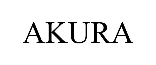 Trademark Logo AKURA