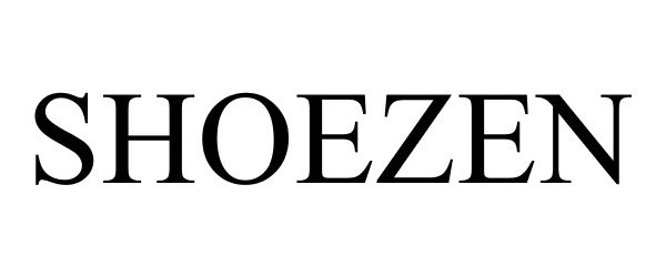 Trademark Logo SHOEZEN