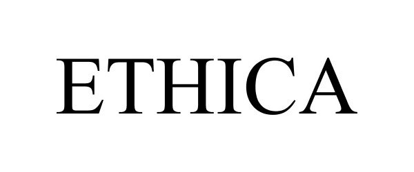 Trademark Logo ETHICA