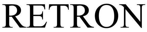 Trademark Logo RETRON
