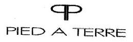 Trademark Logo PP PIED A TERRE