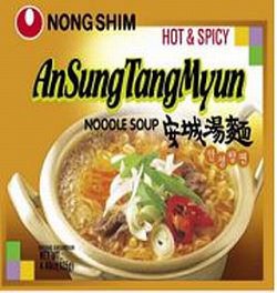  NONG SHIM HOT &amp; SPICY ANSUNGTANGMYUN NOODLE SOUP