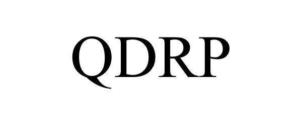 Trademark Logo QDRP