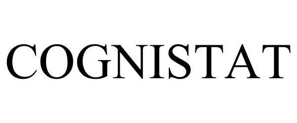 Trademark Logo COGNISTAT