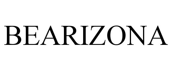 Trademark Logo BEARIZONA