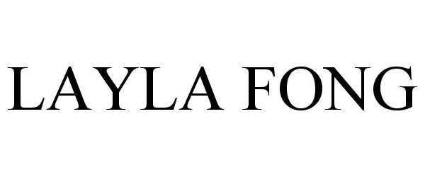 Trademark Logo LAYLA FONG
