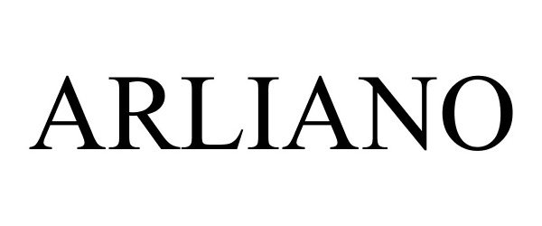 Trademark Logo ARLIANO