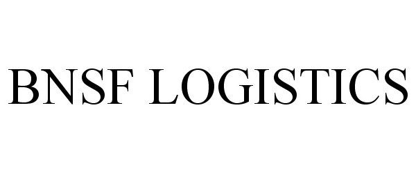 Trademark Logo BNSF LOGISTICS