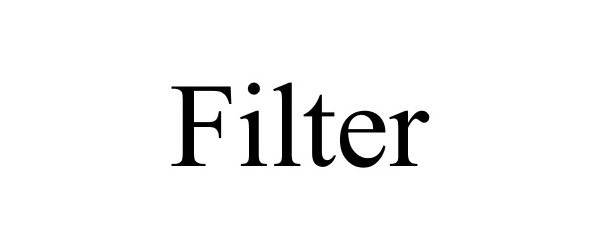 Trademark Logo FILTER