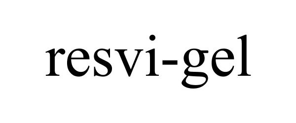 Trademark Logo RESVI-GEL