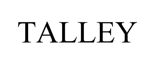 Trademark Logo TALLEY