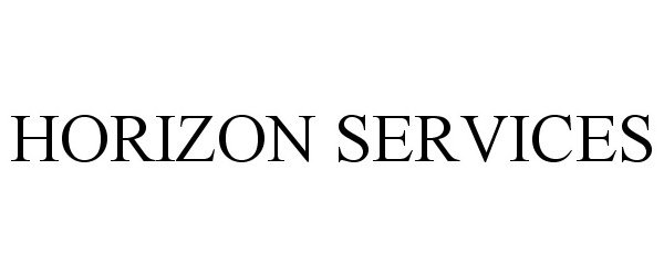 Trademark Logo HORIZON SERVICES