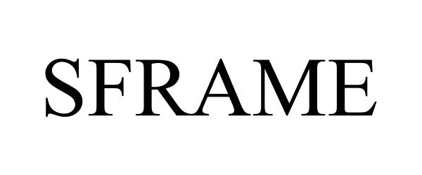  SFRAME