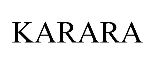 Trademark Logo KARARA