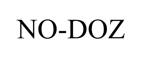 Trademark Logo NO-DOZ