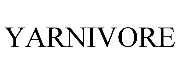 Trademark Logo YARNIVORE