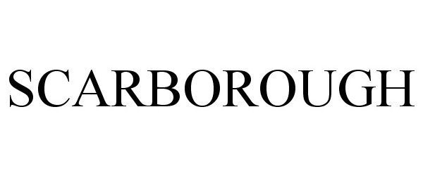 Trademark Logo SCARBOROUGH