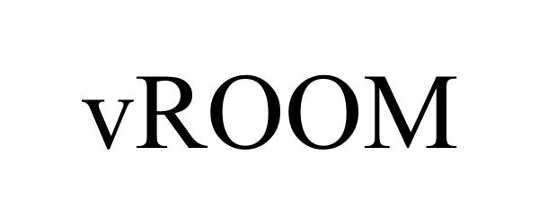 Trademark Logo VROOM