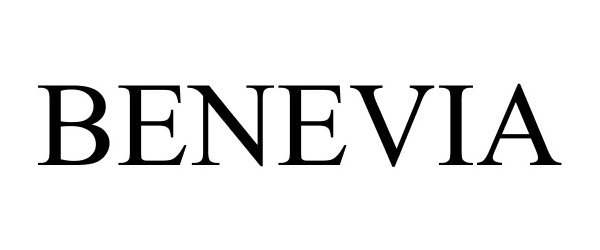 Trademark Logo BENEVIA