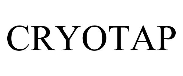 Trademark Logo CRYOTAP