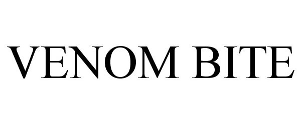 Trademark Logo VENOM BITE