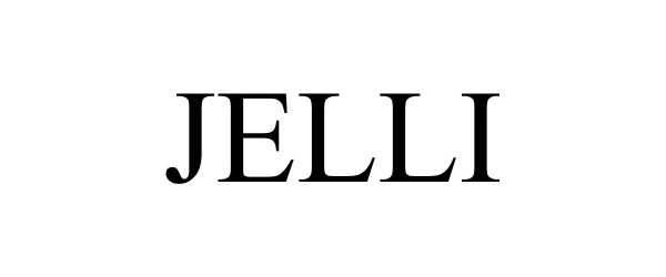 Trademark Logo JELLI