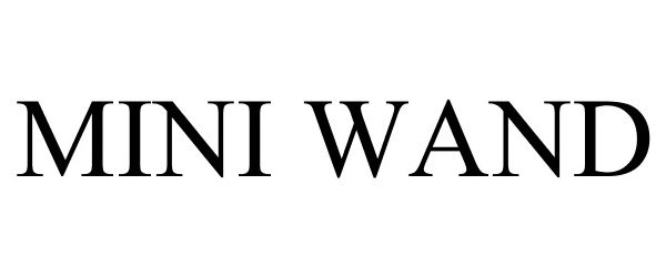 Trademark Logo MINI WAND