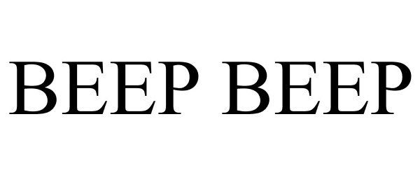 Trademark Logo BEEP BEEP
