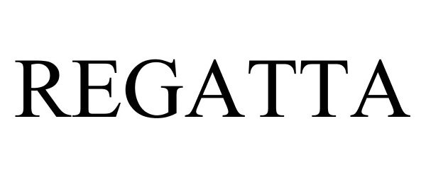 Trademark Logo REGATTA