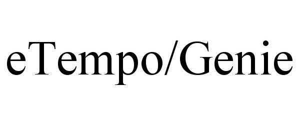  ETEMPO/GENIE