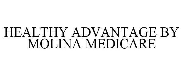  HEALTHY ADVANTAGE BY MOLINA MEDICARE