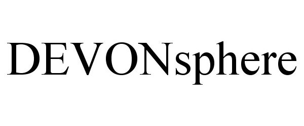 Trademark Logo DEVONSPHERE