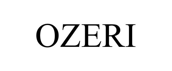 Trademark Logo OZERI