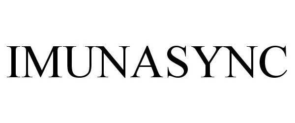 Trademark Logo IMUNASYNC