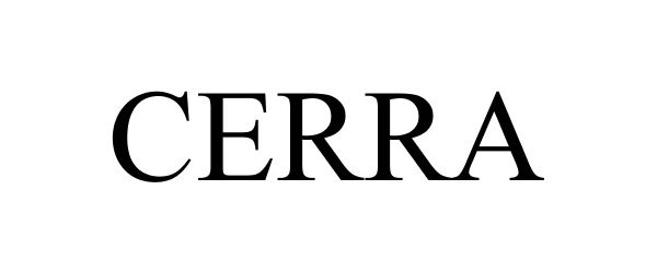 Trademark Logo CERRA