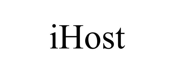 Trademark Logo IHOST