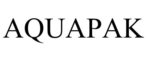  AQUAPAK