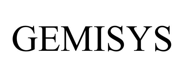 Trademark Logo GEMISYS