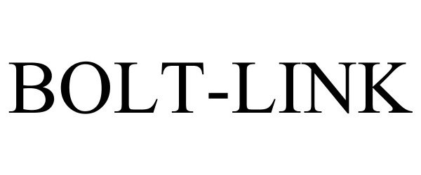 Trademark Logo BOLT-LINK