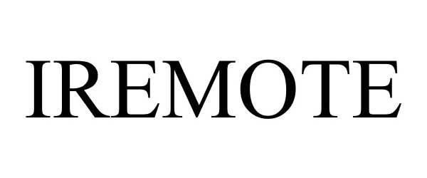 Trademark Logo IREMOTE