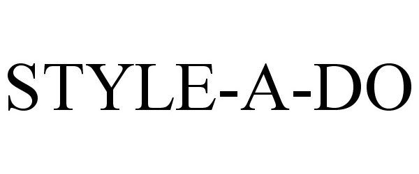 Trademark Logo STYLE-A-DO